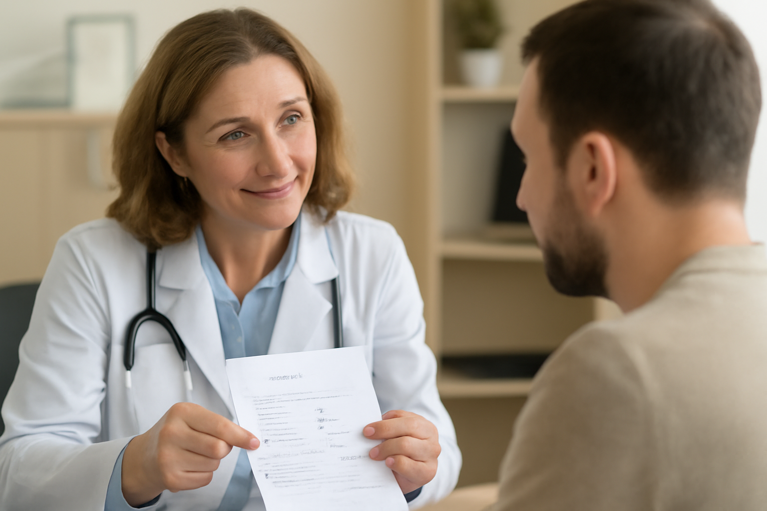 ma-mutuelle-mutuelle-sante-depassement-honoraires médecin expliquant une facture