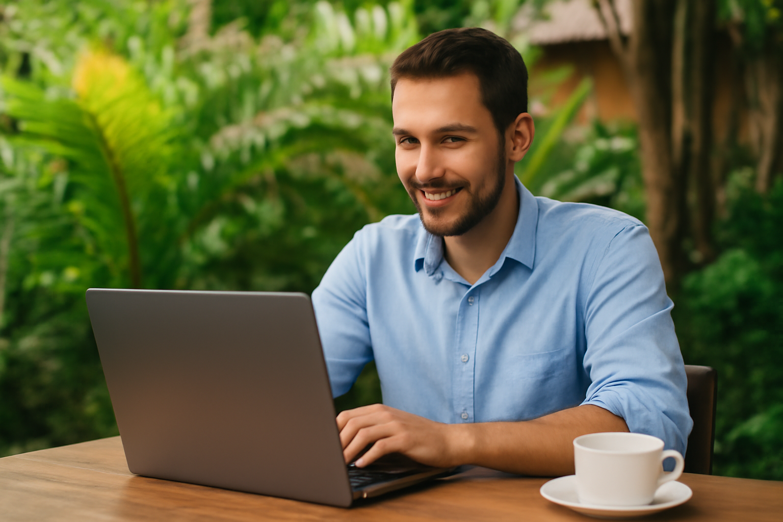 employé travaillant à l’étranger