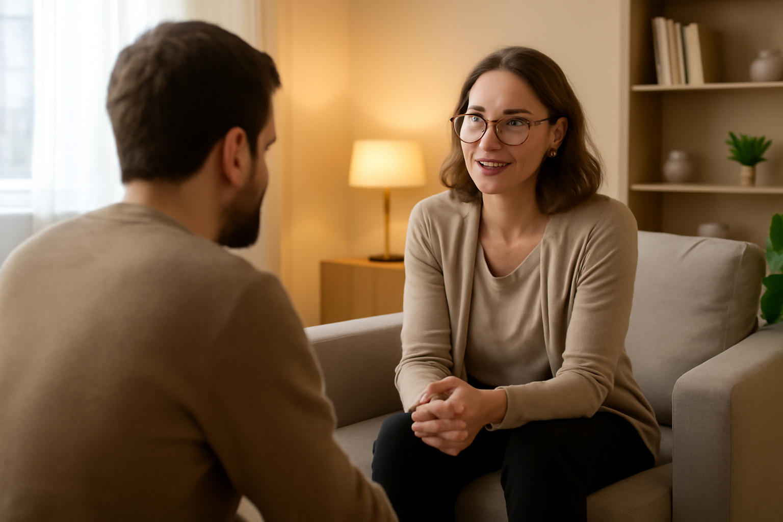 ma-mutuelle-mutuelle-sante-psychologue-remboursement psychologue accueillant un patient