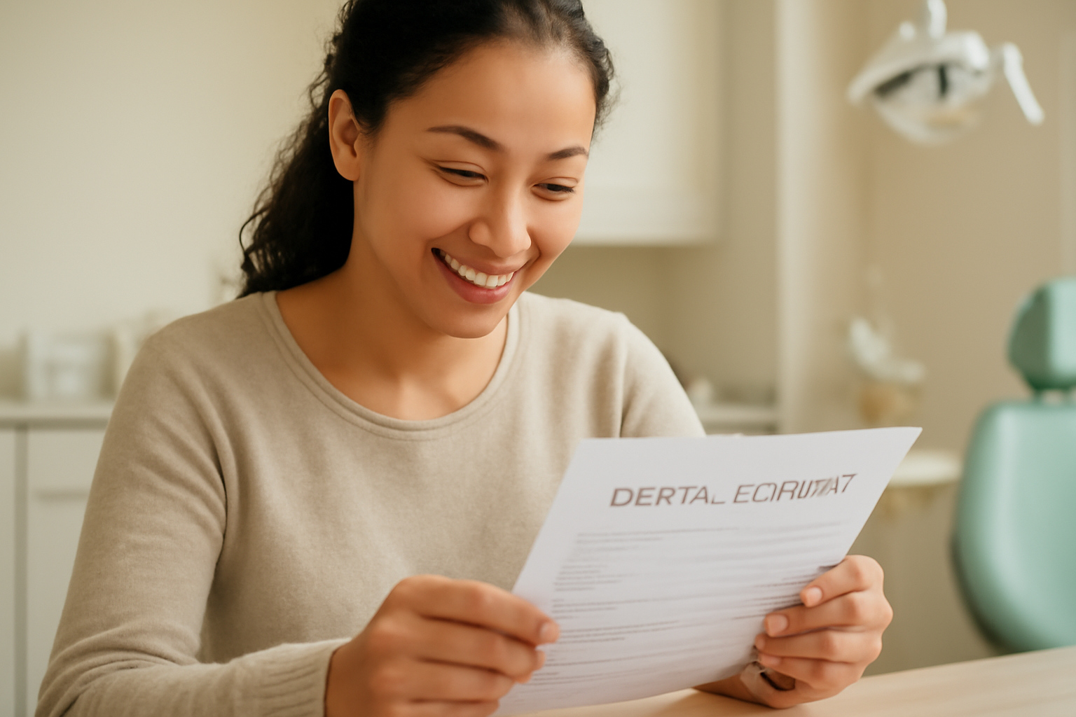 ma-mutuelle-mutuelle-etudiante-dentaire-complete étudiante consultant un devis dentaire